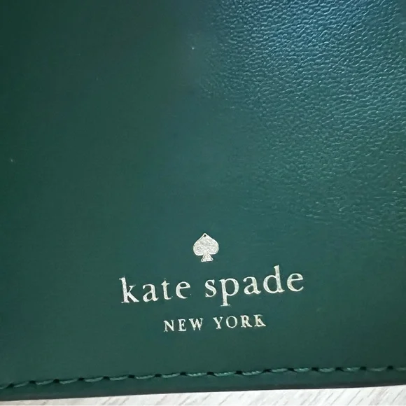 kate spade NEW YORK Women’s Carey Medium Compartment Bifold Wallet T348 Green - Picture 8 of 13